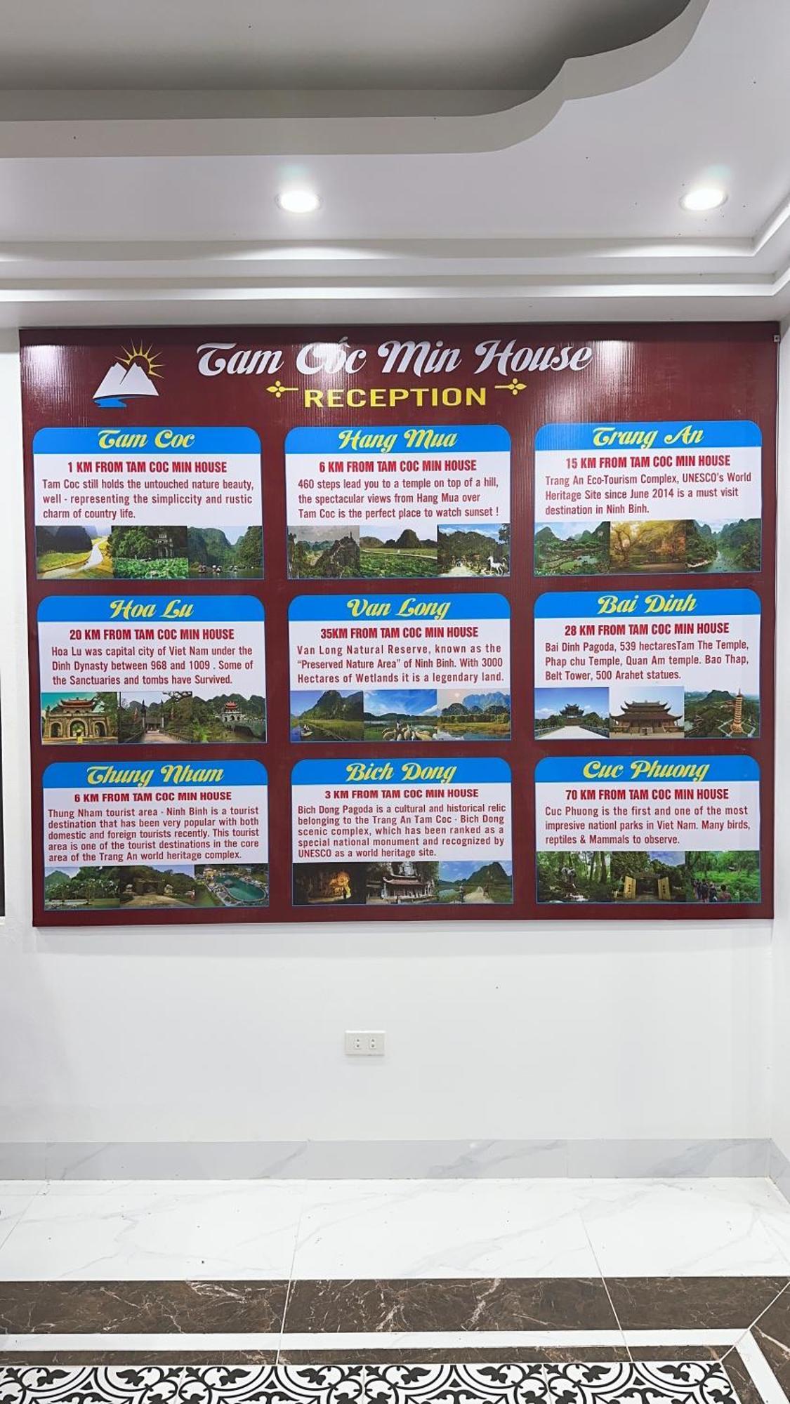 Tam Coc Min House Hotel Vu Lam Exterior foto